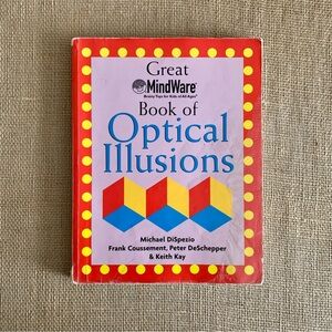 Book of Optical Illusions by GREAT MINDWARE “Brainy Toys for Kids of All Ages”